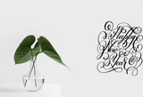 Happy New Year Vinyl Wall Car Window Decal - Fusion Decals