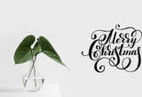 Merry Christmas Vinyl Wall Car Window Decal - Fusion Decals