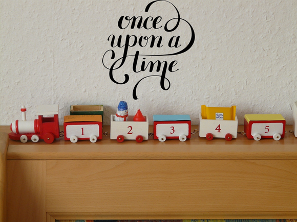Once upon a time Vinyl Wall Car Window Decal - Fusion Decals