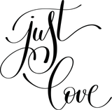 Just Love Vinyl Wall Car Window Decal - Fusion Decals