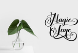 Magic Time Vinyl Wall Car Window Decal - Fusion Decals