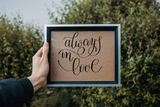 always in love Vinyl Wall Car Window Decal - Fusion Decals