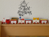 It's time to start something new Vinyl Wall Car Window Decal - Fusion Decals