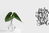 Every day is a fresh start Vinyl Wall Car Window Decal - Fusion Decals