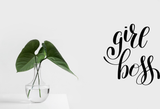 Girl Boss Vinyl Wall Car Window Decal - Fusion Decals