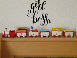 Girl Boss Vinyl Wall Car Window Decal - Fusion Decals
