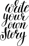 Write your own story Vinyl Wall Car Window Decal - Fusion Decals