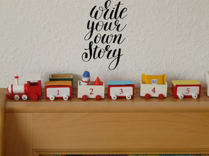Write your own story Vinyl Wall Car Window Decal - Fusion Decals
