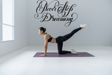 Never Stop Dreaming Vinyl Wall Car Window Decal - Fusion Decals