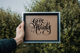 Give thanks Vinyl Wall Car Window Decal - Fusion Decals