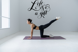Life is a gift Vinyl Wall Car Window Decal - Fusion Decals