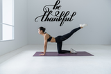 Be thankful Vinyl Wall Car Window Decal - Fusion Decals
