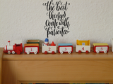 The best things come with patience  Vinyl Wall Car Window Decal - Fusion Decals