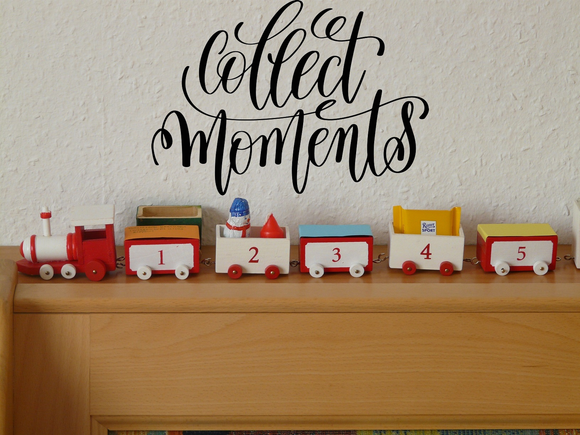 Collect moments Vinyl Wall Car Window Decal - Fusion Decals