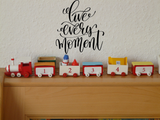 Live Every Moment Vinyl Wall Car Window Decal - Fusion Decals