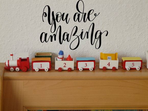 You are amazing Vinyl Wall Car Window Decal - Fusion Decals