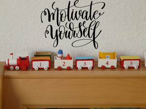 Motivate yourself Vinyl Wall Car Window Decal - Fusion Decals