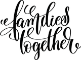 Families together Vinyl Wall Car Window Decal - Fusion Decals