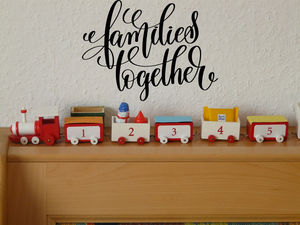 Families together Vinyl Wall Car Window Decal - Fusion Decals