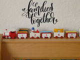 Families together Vinyl Wall Car Window Decal - Fusion Decals