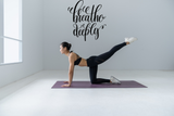Breathe deeply Vinyl Wall Car Window Decal - Fusion Decals