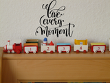 Live every moment Vinyl Wall Car Window Decal - Fusion Decals