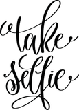 Take selfie Vinyl Wall Car Window Decal - Fusion Decals