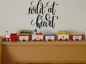 Wild at heart Vinyl Wall Car Window Decal - Fusion Decals