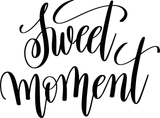 Sweet moment Vinyl Wall Car Window Decal - Fusion Decals