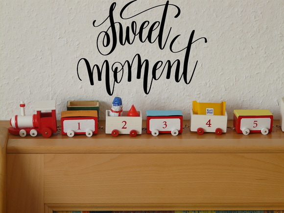 Sweet moment Vinyl Wall Car Window Decal - Fusion Decals