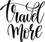 Travel more Vinyl Wall Car Window Decal - Fusion Decals