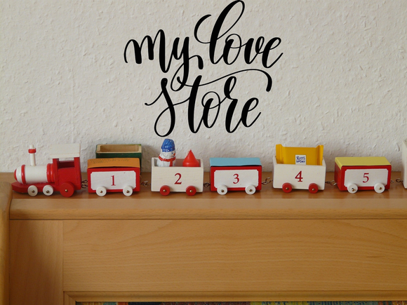 My love store Vinyl Wall Car Window Decal - Fusion Decals