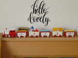 Hello lovely Vinyl Wall Car Window Decal - Fusion Decals