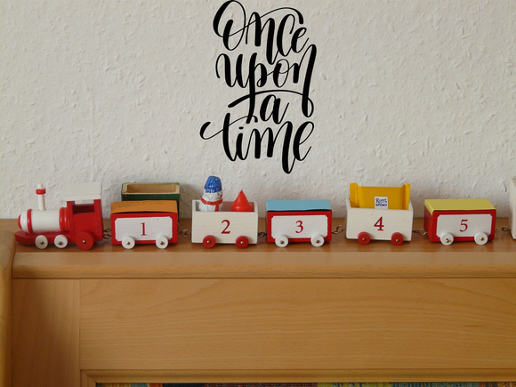 Once upon a time Vinyl Wall Car Window Decal - Fusion Decals