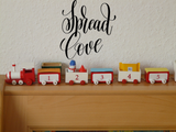 Spread love Vinyl Wall Car Window Decal - Fusion Decals