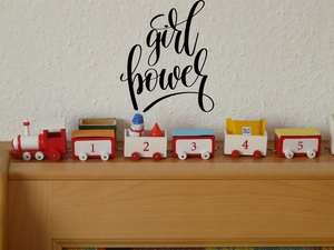 Girl power Vinyl Wall Car Window Decal - Fusion Decals