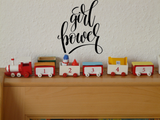 Girl power Vinyl Wall Car Window Decal - Fusion Decals