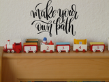 Make your own path Vinyl Wall Car Window Decal - Fusion Decals