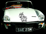 With all my heart Vinyl Wall Car Window Decal - Fusion Decals