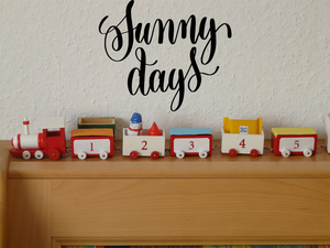 Sunny days Vinyl Wall Car Window Decal - Fusion Decals