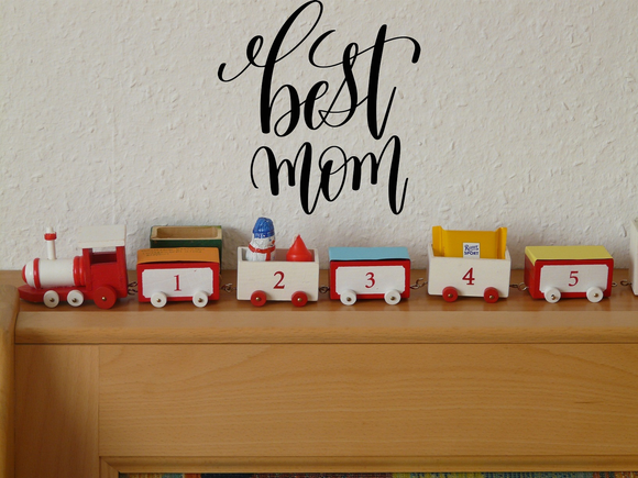 Best mom Vinyl Wall Car Window Decal - Fusion Decals