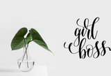 Girl boss Vinyl Wall Car Window Decal - Fusion Decals