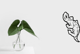 Lizard reptile creature style 101 Vinyl Wall Car Window Decal - Fusion Decals