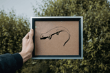 Lizard reptile creature style 105 Vinyl Wall Car Window Decal - Fusion Decals