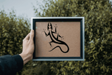 Lizard reptile creature style 108 Vinyl Wall Car Window Decal - Fusion Decals