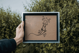 Lizard reptile creature style 111 Vinyl Wall Car Window Decal - Fusion Decals