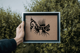 Lizard reptile creature style 164 Vinyl Wall Car Window Decal - Fusion Decals
