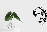 Lizard reptile creature style 175 Vinyl Wall Car Window Decal - Fusion Decals