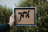 Lizard reptile creature style 19 Vinyl Wall Car Window Decal - Fusion Decals