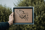 Lizard reptile creature style 190 Vinyl Wall Car Window Decal - Fusion Decals